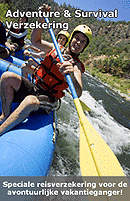 Adventure & Survival Verzekering: slechts €1,80 per dag