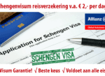 Schengen visitor? Medische verzekering v.a. € 2,- per dag