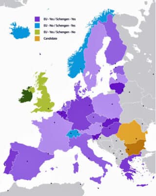 Schengen gebied