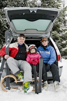 Autohuurverzekering voor wintersport