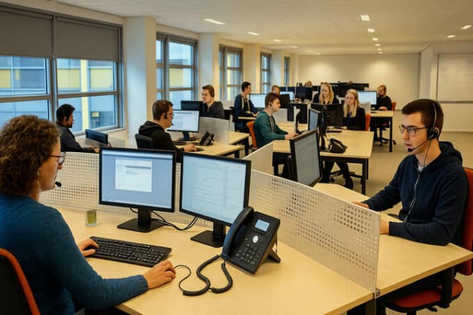 Drukte bij de alarmcentrale Eurocross door populaire meivakantie